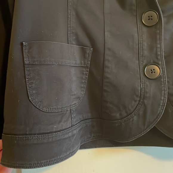 Coldwater Creek Shaped Black Blazer. Size Petite Small. - Picture 5 of 10